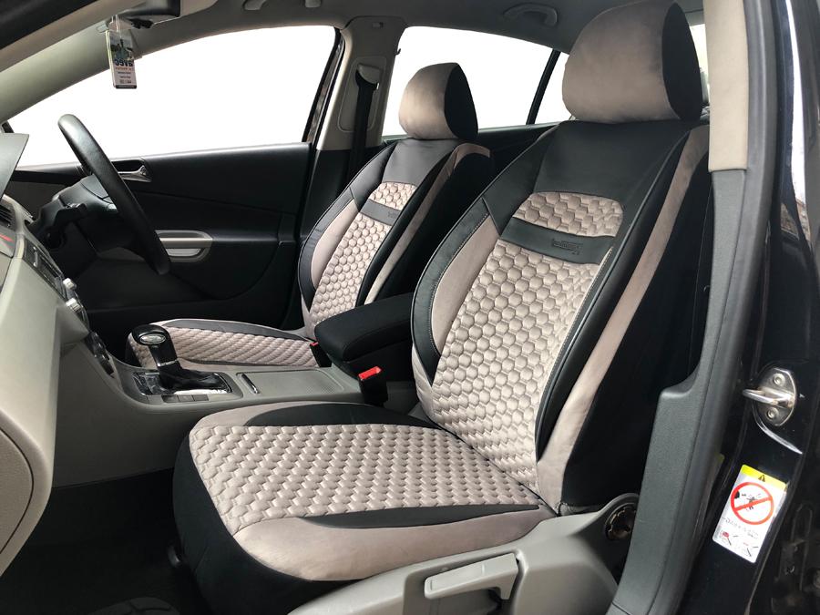 Car seat covers protectors BMW 4 Series black-light beige V1927328